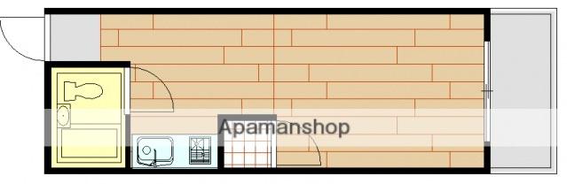 リーブル東雲(ワンルーム/4階)の間取り写真