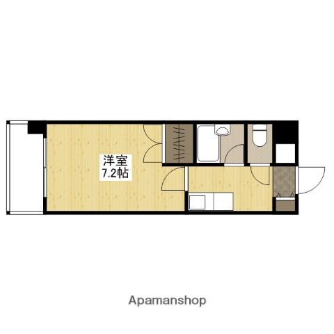 RESIDENCE岩本(1K/4階)の間取り写真