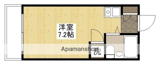 藤崎ビル2(ワンルーム/4階)の間取り写真