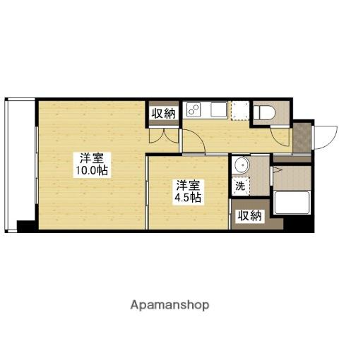 ARIES(2K/2階)の間取り写真