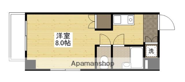 幟町ゼネラルビル(ワンルーム/9階)の間取り写真