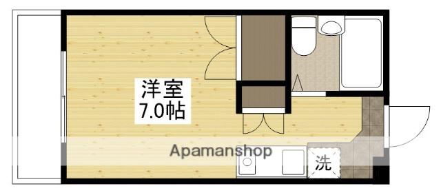 アンシャンテ住吉(ワンルーム/4階)の間取り写真