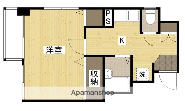 リョーコーテックビル(1K/6階)の間取り写真