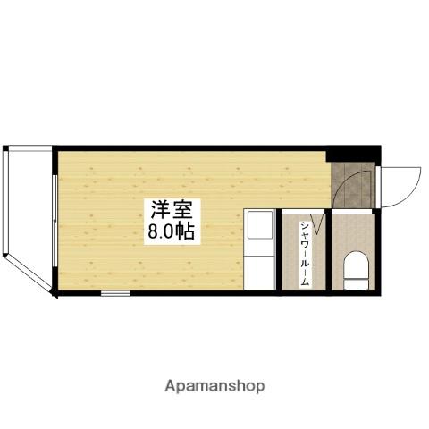 ハイネ大宮(ワンルーム/3階)の間取り写真