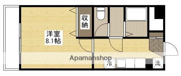 MARIONETTE XVI(1K/5階)の間取り写真