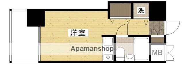 朝日プラザアムネット天満町(ワンルーム/9階)の間取り写真