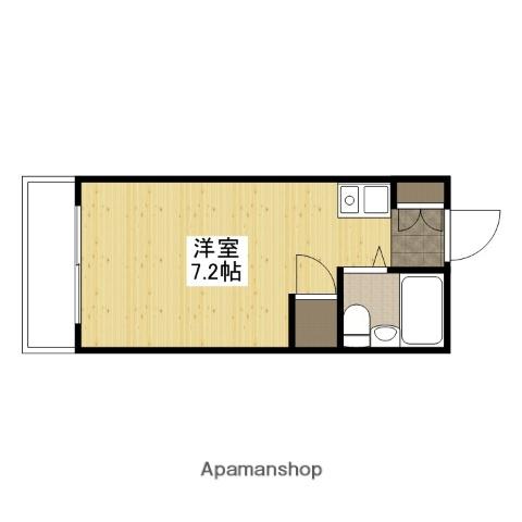 藤崎ビル2(ワンルーム/3階)の間取り写真