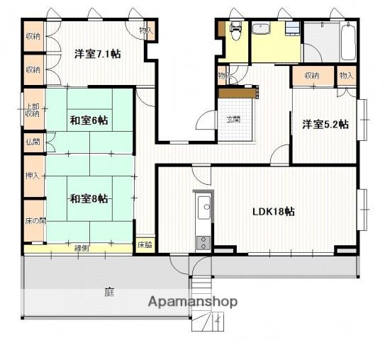 小西ビル(4LDK/2階)の間取り写真