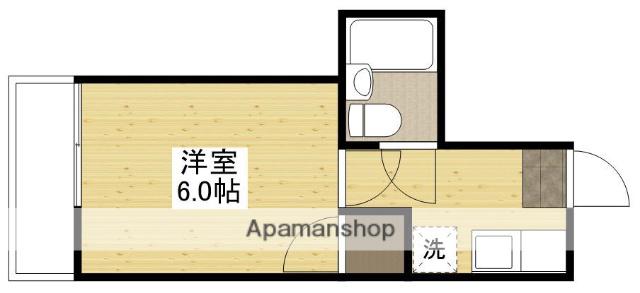第1上田尾ビル(1K/2階)の間取り写真