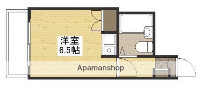 アメニティ吉島通(ワンルーム/3階)の間取り写真