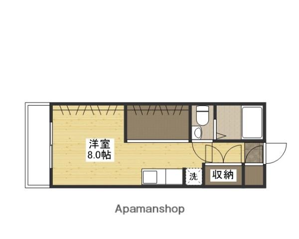 プリマヴェーラ大野ANNEX(ワンルーム/1階)の間取り写真