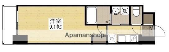 S-RESIDENCE広島駅CLARITY(1K/3階)の間取り写真