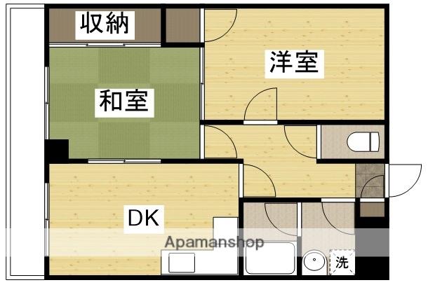 ライブコーポブンカ(2DK/3階)の間取り写真