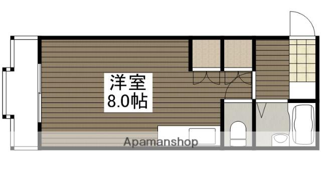 月森大手町ビル(ワンルーム/3階)の間取り写真