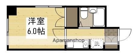 段原Oビル(1K/4階)の間取り写真