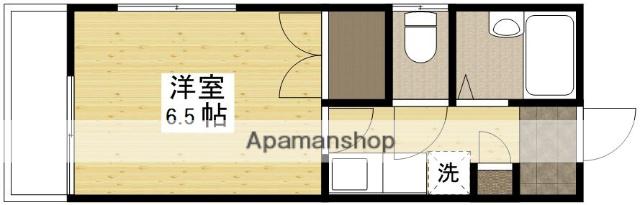 メゾン本町(1K/2階)の間取り写真