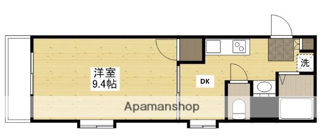 サンシャレオ城北(1DK/7階)の間取り写真