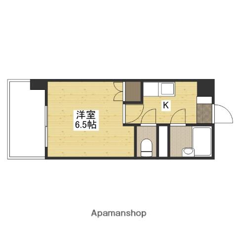 NEWS壱番館(1K/5階)の間取り写真