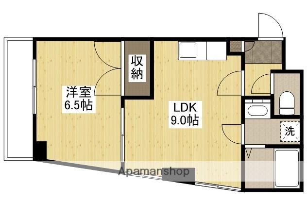 ピアーチェ住吉(1LDK/4階)の間取り写真