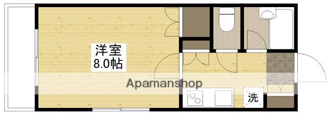 K・Tビル(1K/4階)の間取り写真