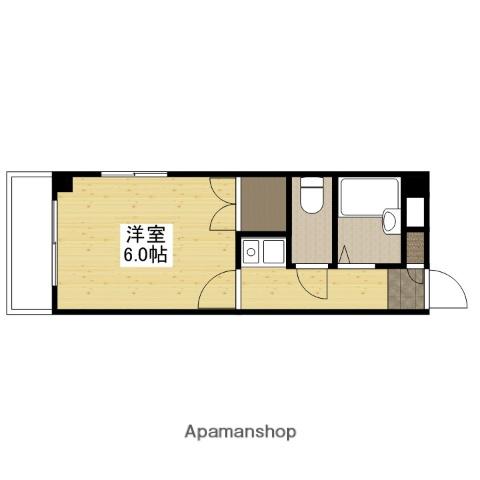 カーサエスペランサ(1K/2階)の間取り写真