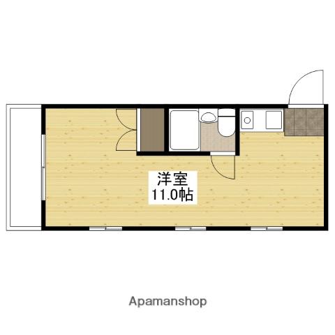 MKコーポ(ワンルーム/5階)の間取り写真
