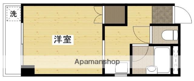 グレースメゾン観音(1K/3階)の間取り写真