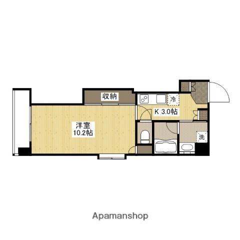 エイトバレー31(1K/7階)の間取り写真