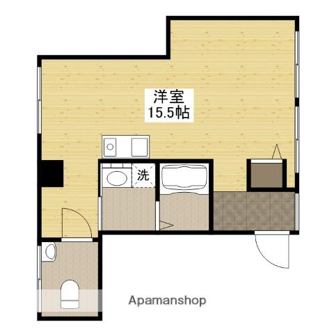 田渕ビルA棟(ワンルーム/2階)の間取り写真
