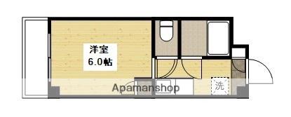 第5ガーデンビル(1K/2階)の間取り写真