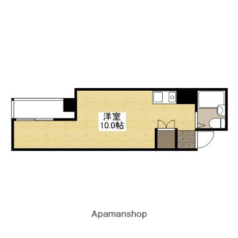 NEPHEL榎町(ワンルーム/6階)の間取り写真
