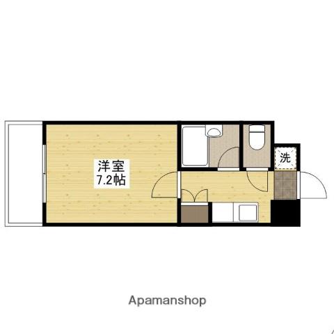 IKS2(1K/2階)の間取り写真