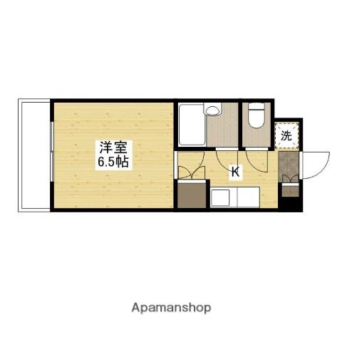 フェニックス保田(1K/3階)の間取り写真