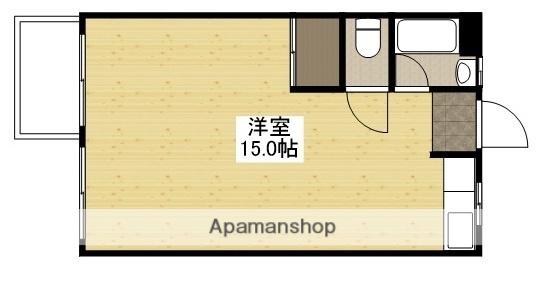 株式会社土江ビル(ワンルーム/5階)の間取り写真