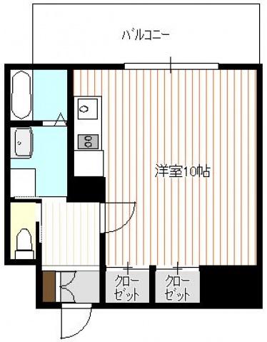 NOMAZEN BLD(ワンルーム/3階)の間取り写真