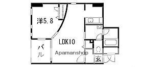 JEUNESSE翠町(1LDK/3階)の間取り写真