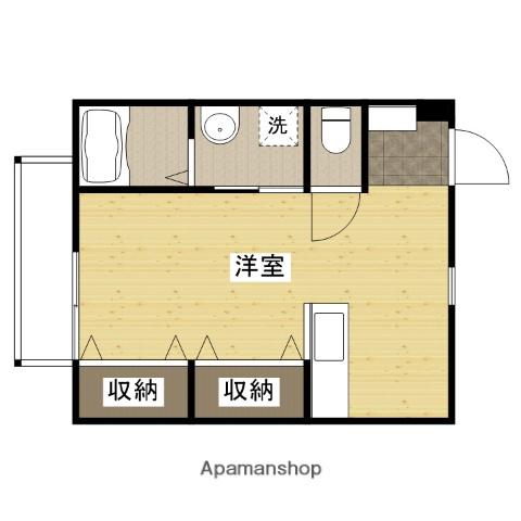 RIVERE吉島(ワンルーム/3階)の間取り写真