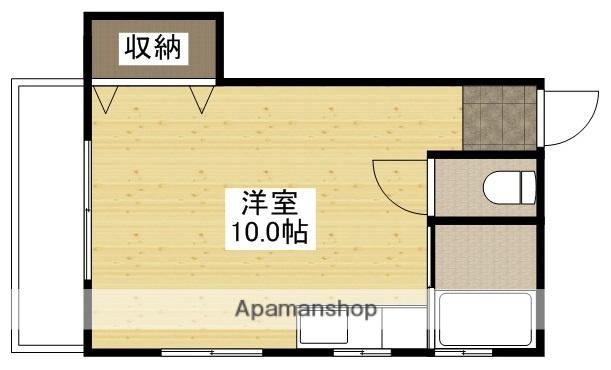 片山ビル(ワンルーム/3階)の間取り写真