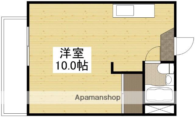 メゾン船田(1K/1階)の間取り写真