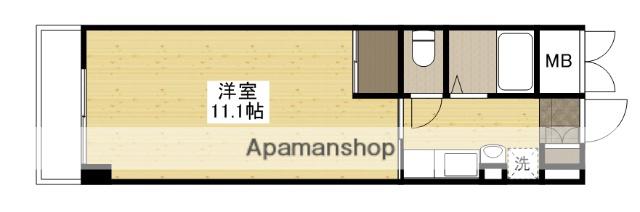 大手町 森野ビル(1K/10階)の間取り写真
