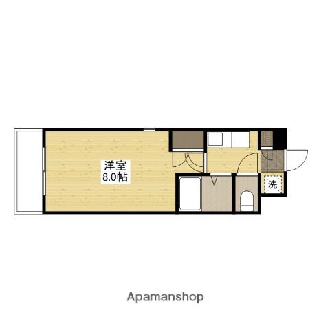 ANNEX牧本(1K/4階)の間取り写真