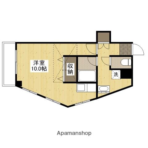 金屋町グランデ(ワンルーム/6階)の間取り写真