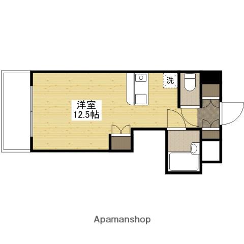 GYビル(ワンルーム/7階)の間取り写真