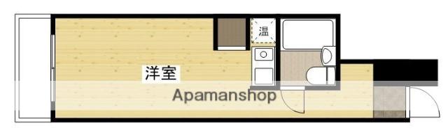 チュリス新八丁堀(ワンルーム/5階)の間取り写真