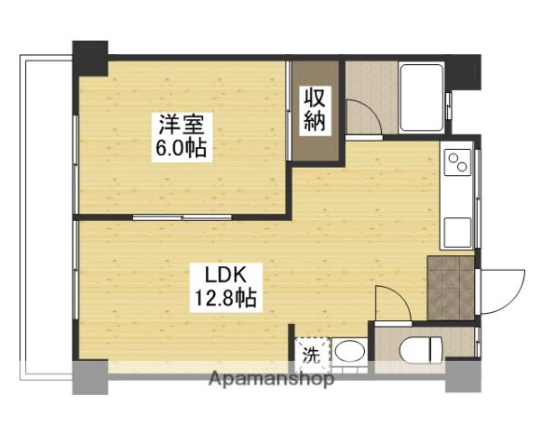 MARIONETTEⅧ(1LDK/2階)の間取り写真