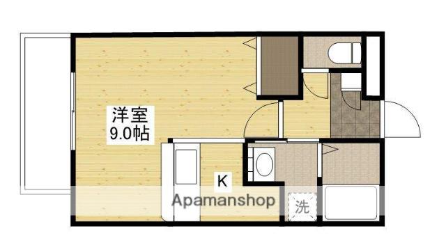 J・GRACE堺町(ワンルーム/4階)の間取り写真