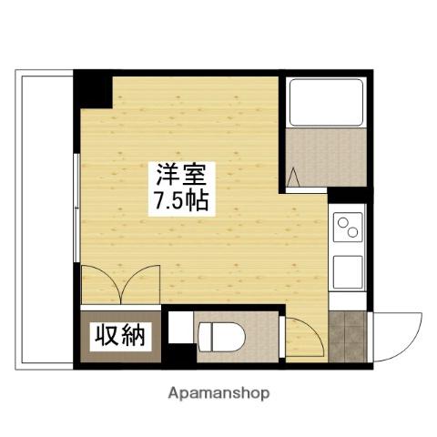 I・S MIYUKI(ワンルーム/3階)の間取り写真