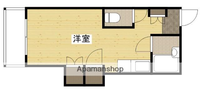 第2石井ビル(ワンルーム/5階)の間取り写真