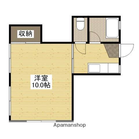 第1田万里ビル(1K/4階)の間取り写真