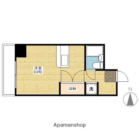 メゾン・ド・シプレーム(1K/9階)の間取り写真